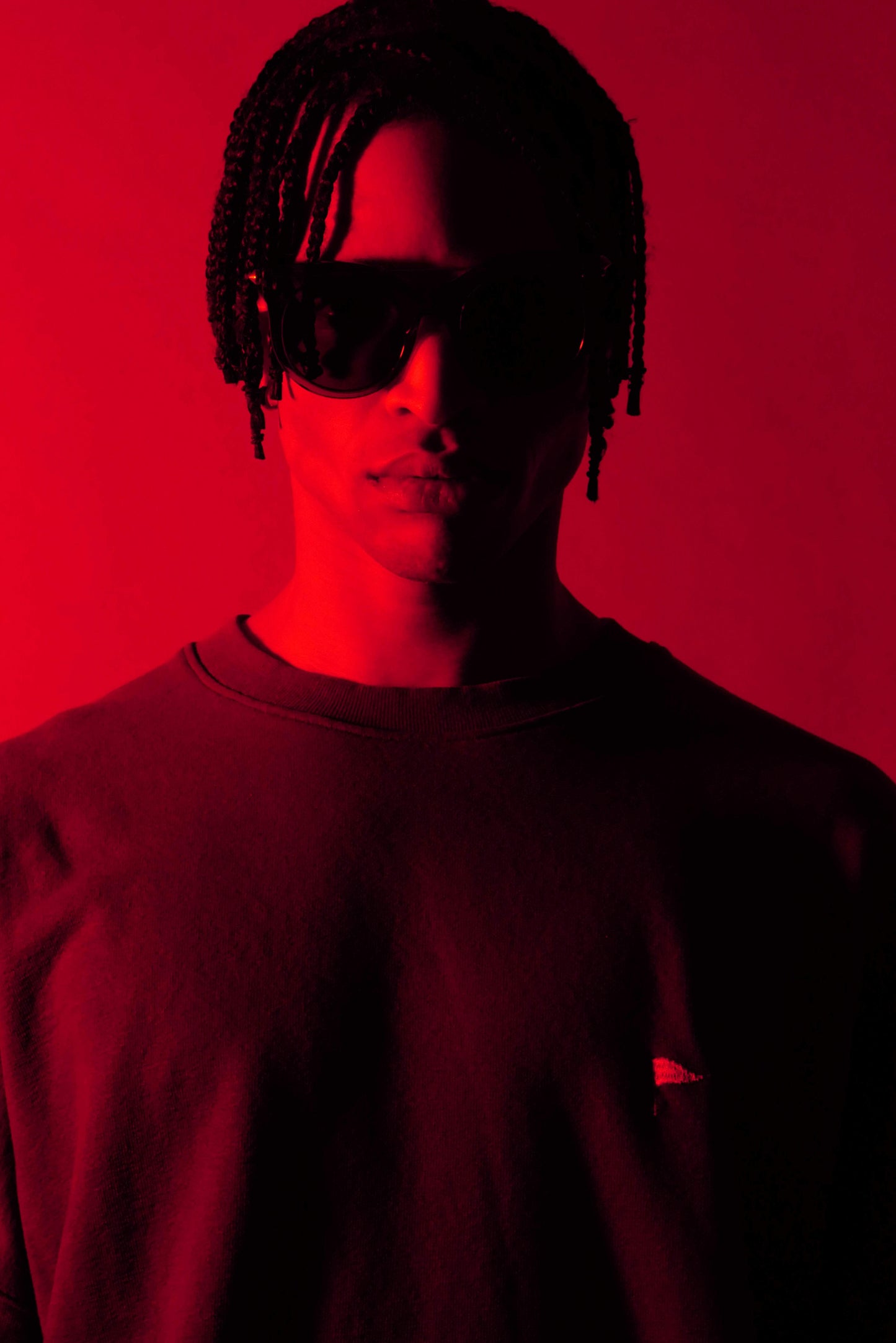 HER RED FLAG SWEATSHIRT